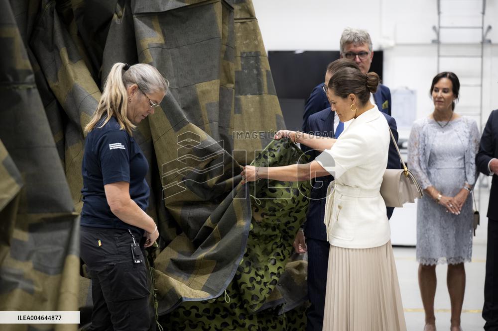 SWEDEN CROWN PRINCESS COUPLE GAMLEBY