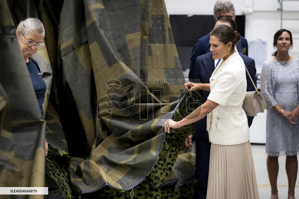 SWEDEN CROWN PRINCESS COUPLE GAMLEBY