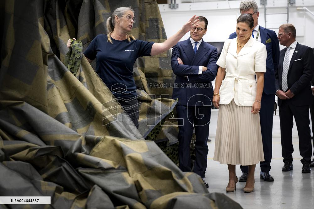 SWEDEN CROWN PRINCESS COUPLE GAMLEBY