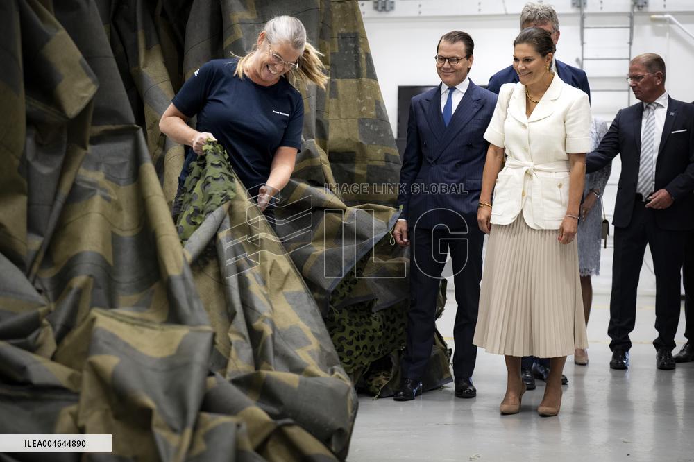 SWEDEN CROWN PRINCESS COUPLE GAMLEBY