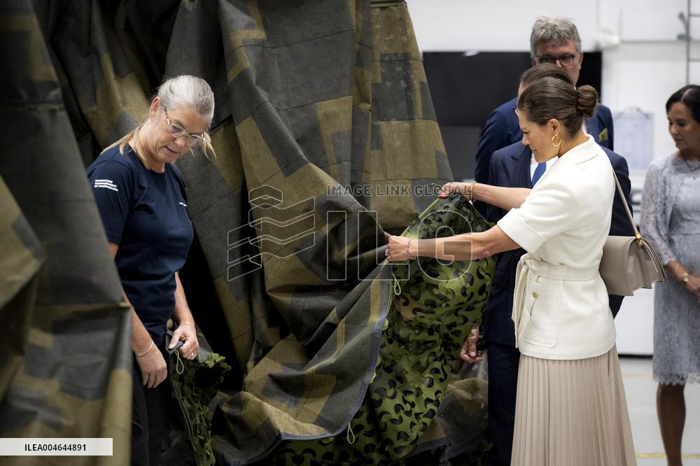 SWEDEN CROWN PRINCESS COUPLE GAMLEBY