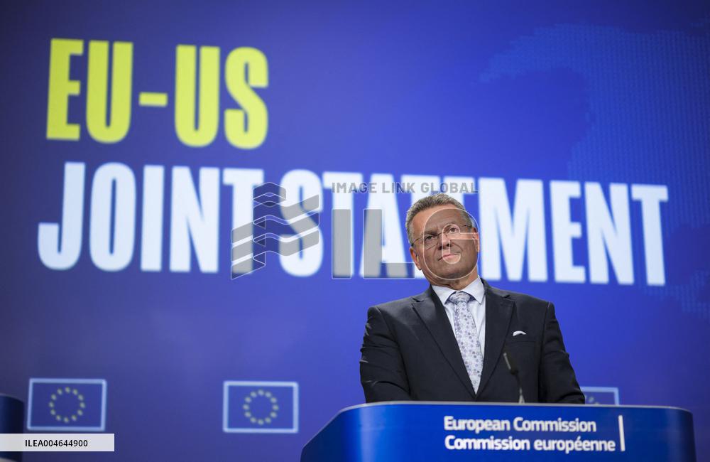 EU And US Publish Joint Statement On Transatlantic Trade And Investment - Brussels