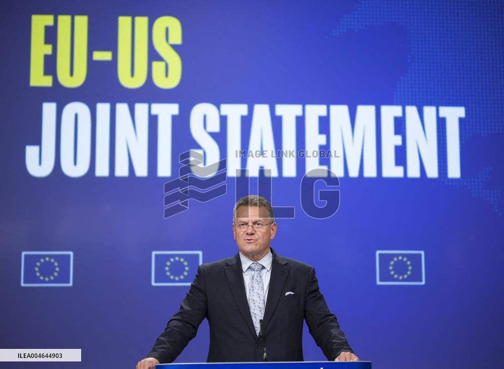 EU And US Publish Joint Statement On Transatlantic Trade And Investment - Brussels