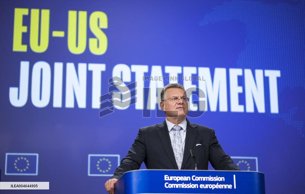 EU And US Publish Joint Statement On Transatlantic Trade And Investment - Brussels