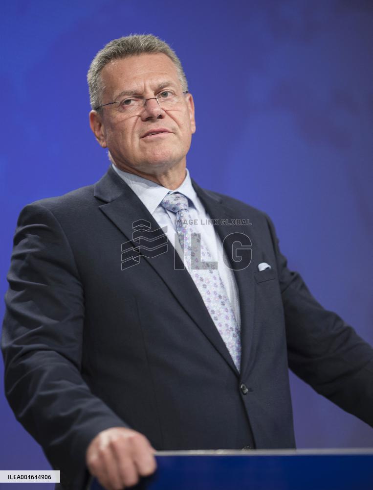 EU And US Publish Joint Statement On Transatlantic Trade And Investment - Brussels