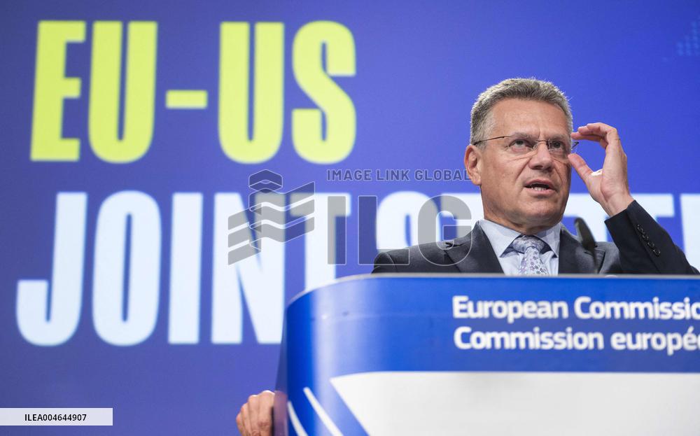 EU And US Publish Joint Statement On Transatlantic Trade And Investment - Brussels