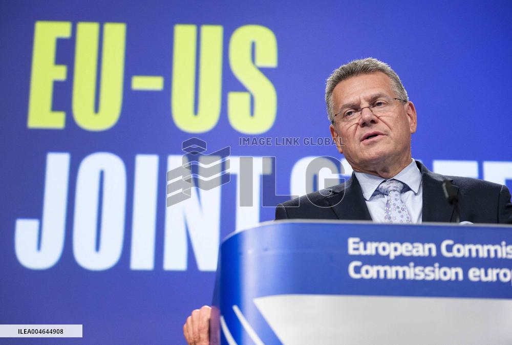 EU And US Publish Joint Statement On Transatlantic Trade And Investment - Brussels