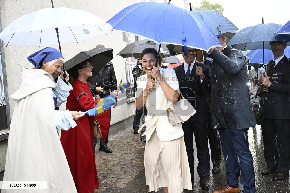 SWEDEN CROWN PRINCESS COUPLE GAMLEBY