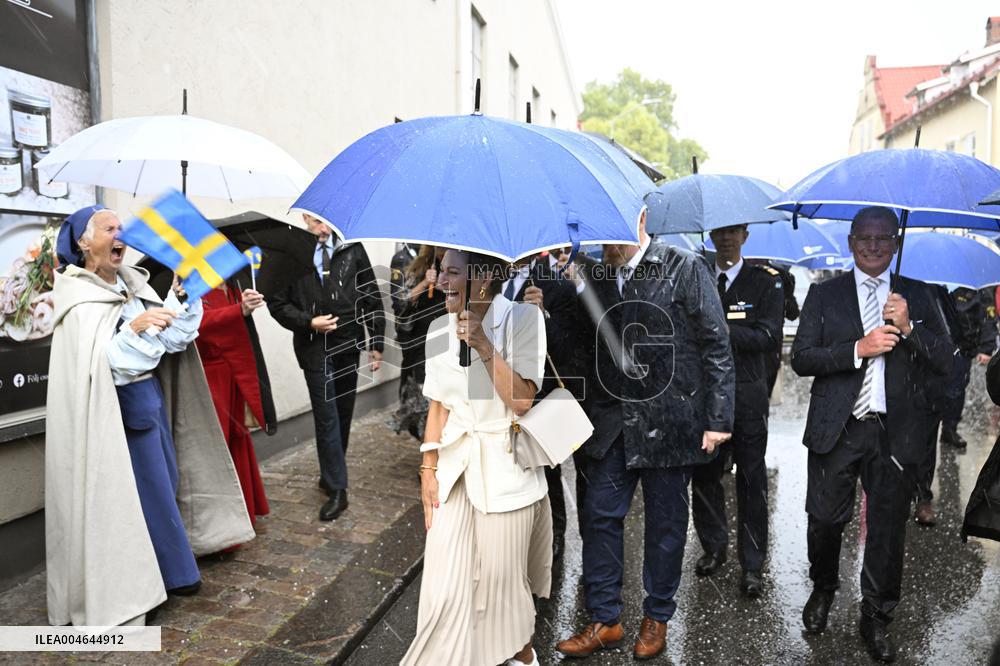 SWEDEN CROWN PRINCESS COUPLE GAMLEBY