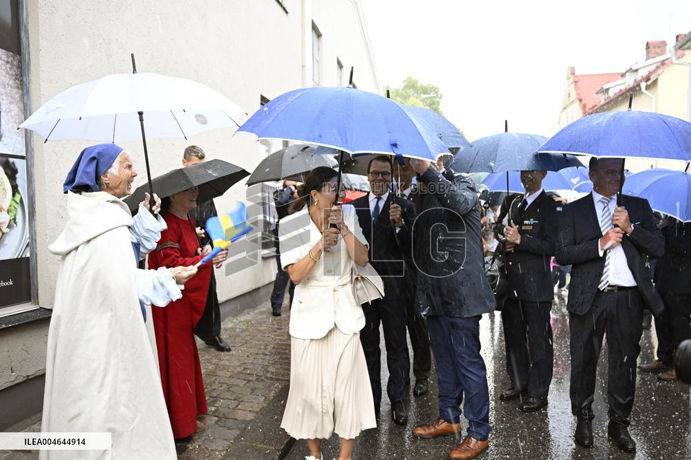 SWEDEN CROWN PRINCESS COUPLE GAMLEBY