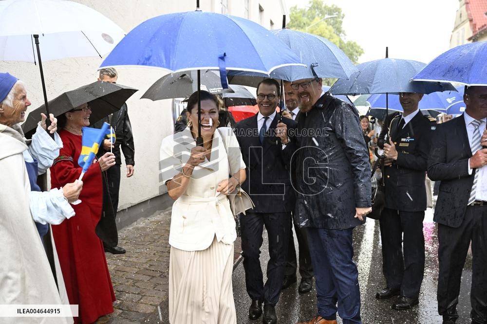 SWEDEN CROWN PRINCESS COUPLE GAMLEBY