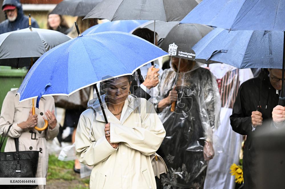 SWEDEN CROWN PRINCESS COUPLE GAMLEBY