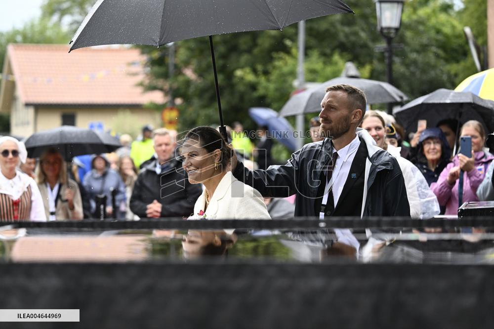 SWEDEN CROWN PRINCESS COUPLE GAMLEBY