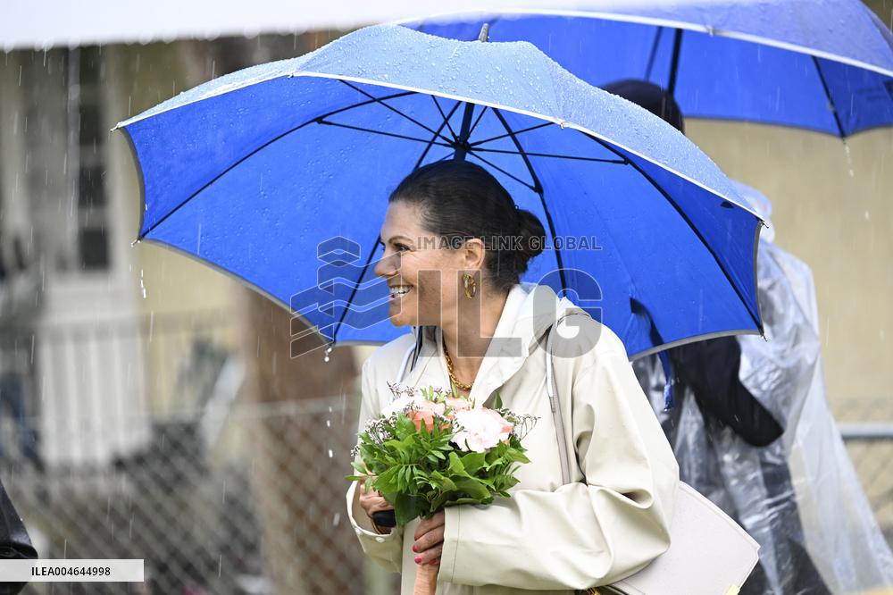 SWEDEN CROWN PRINCESS COUPLE GAMLEBY