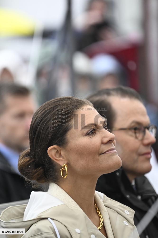 SWEDEN CROWN PRINCESS COUPLE GAMLEBY