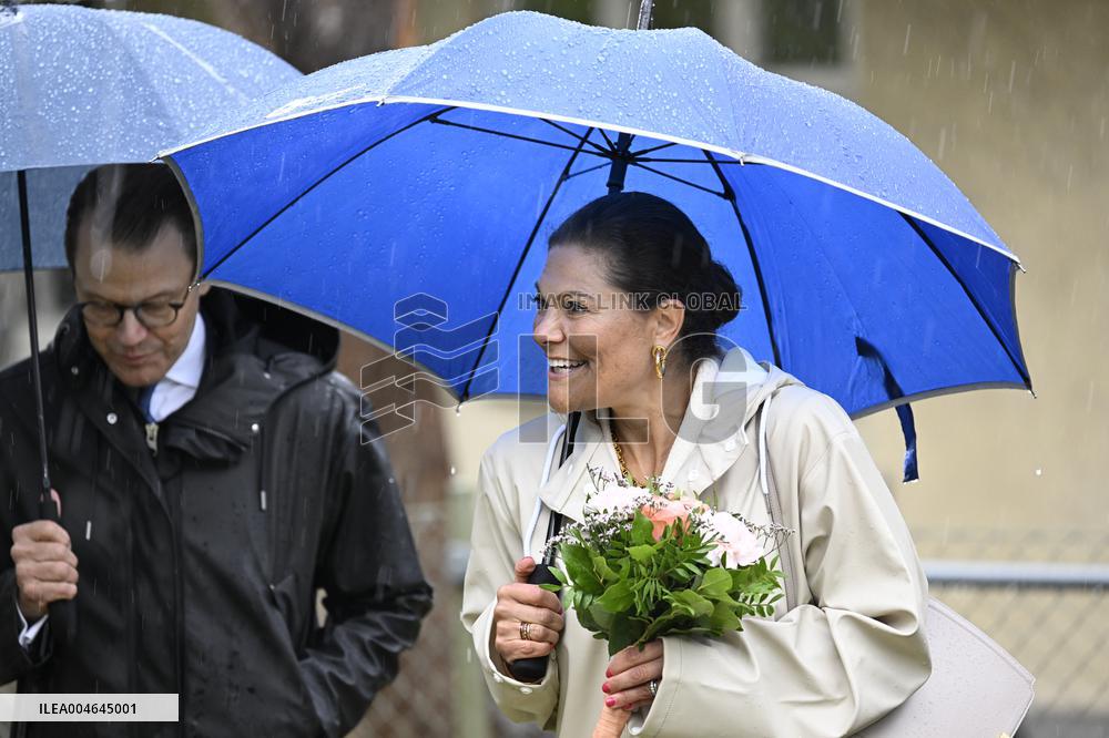 SWEDEN CROWN PRINCESS COUPLE GAMLEBY