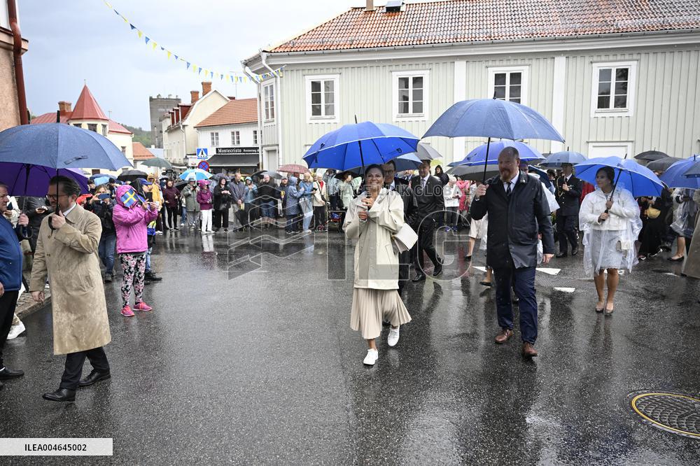SWEDEN CROWN PRINCESS COUPLE GAMLEBY