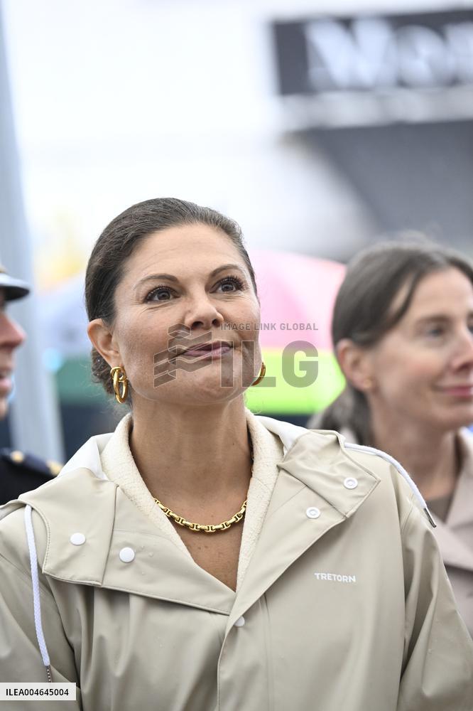 SWEDEN CROWN PRINCESS COUPLE GAMLEBY