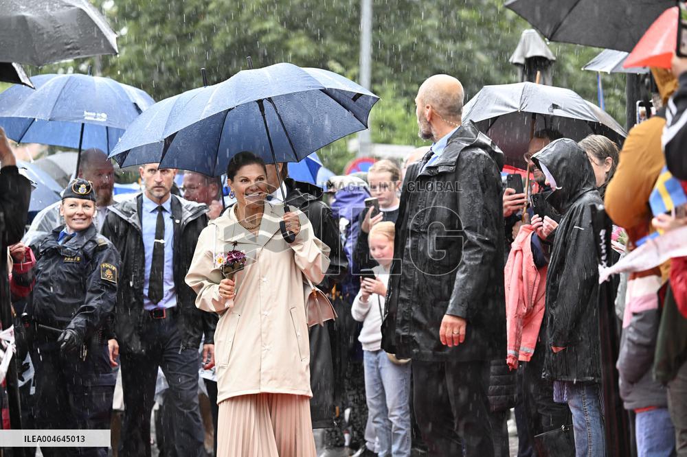 SWEDEN CROWN PRINCESS COUPLE GAMLEBY