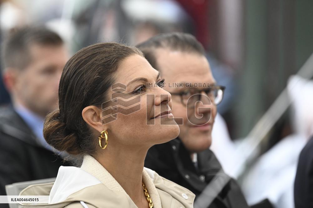 SWEDEN CROWN PRINCESS COUPLE GAMLEBY