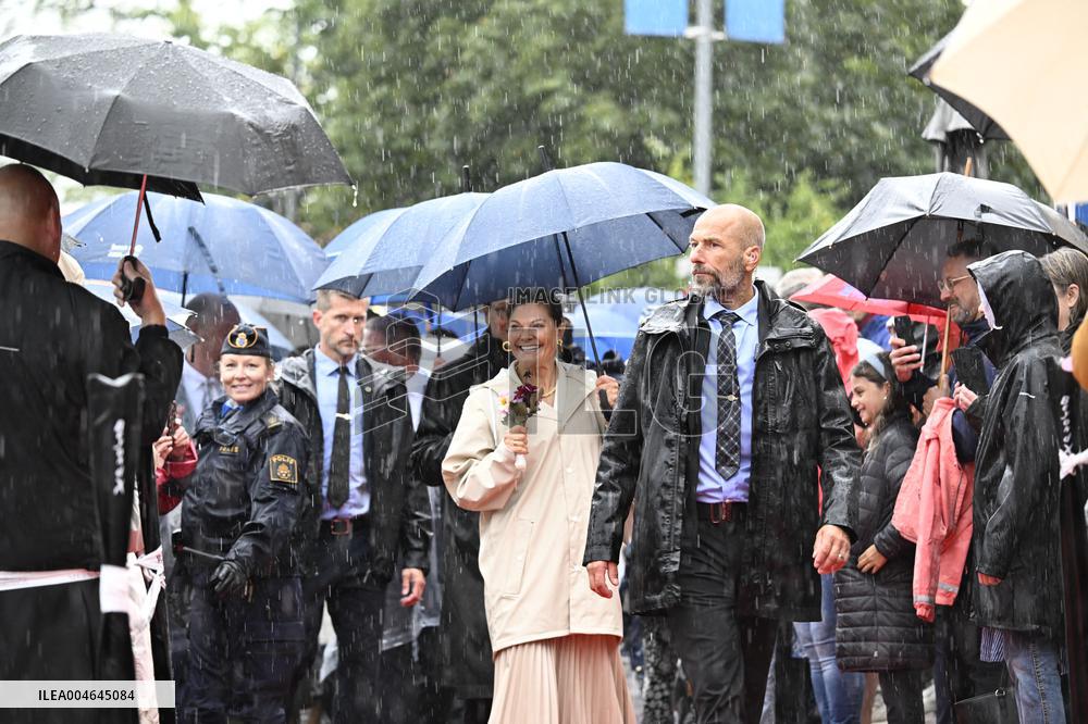 SWEDEN CROWN PRINCESS COUPLE GAMLEBY