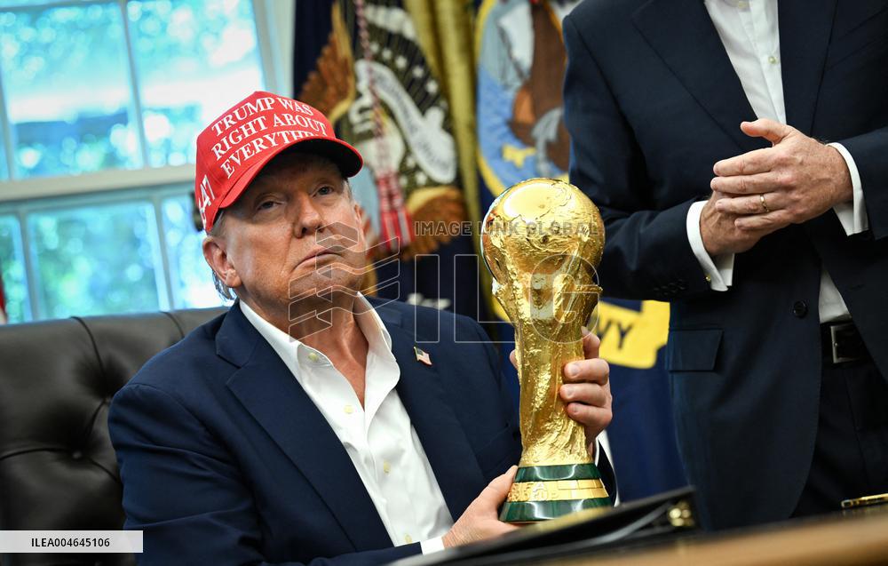 President Donald Trump Announces 2026 World Cup Draw