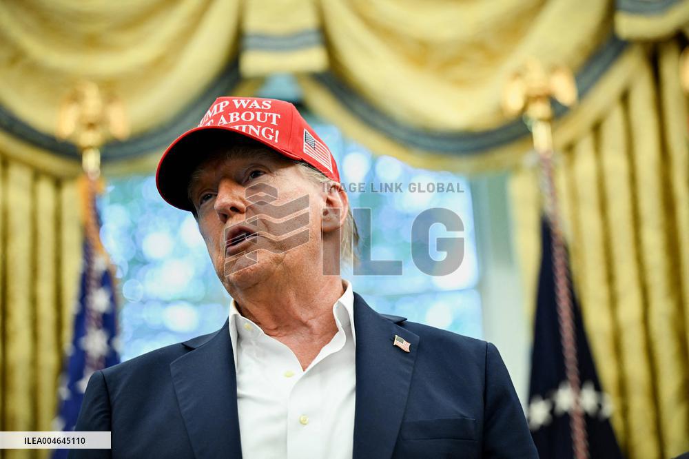 President Donald Trump Announces 2026 World Cup Draw