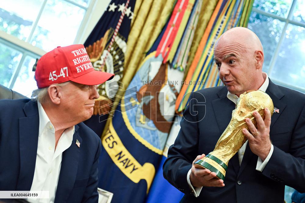 President Donald Trump Announces 2026 World Cup Draw