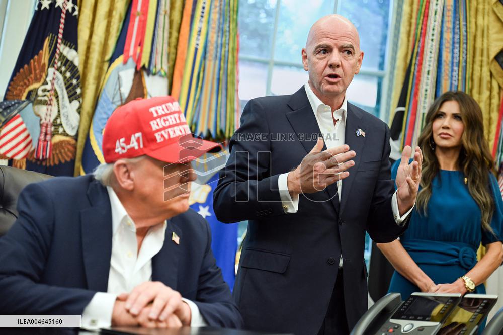 President Donald Trump Announces 2026 World Cup Draw