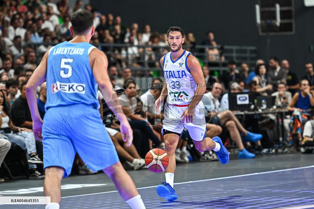 BASKET - Amichevole - Greece vs Italy, AEGEAN ΑCROPOLIS TOURNAMENT 2025