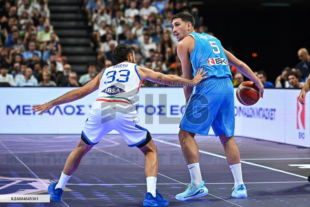 BASKET - Amichevole - Greece vs Italy, AEGEAN ΑCROPOLIS TOURNAMENT 2025