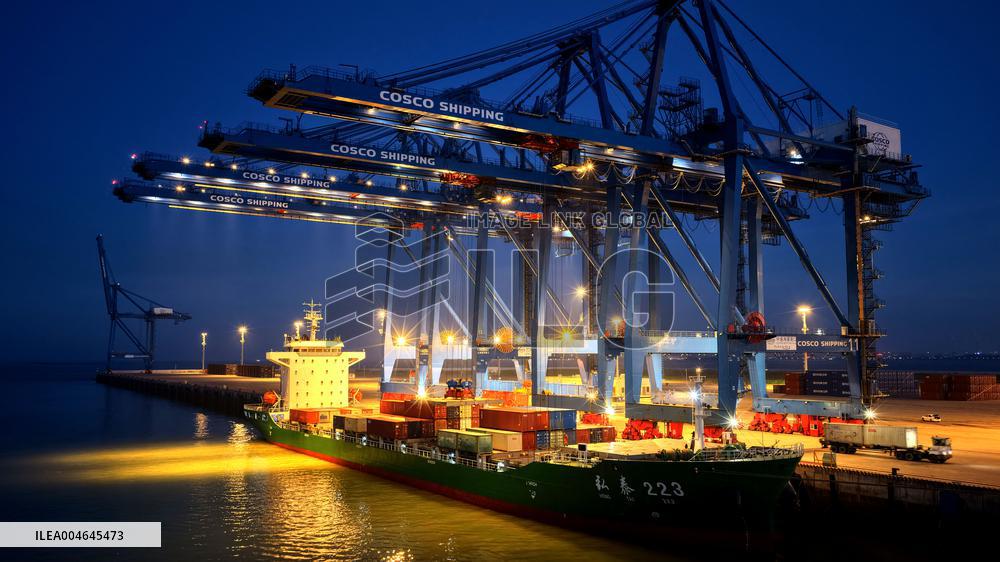 Quanzhou Port Shihu Port Area Container Trade