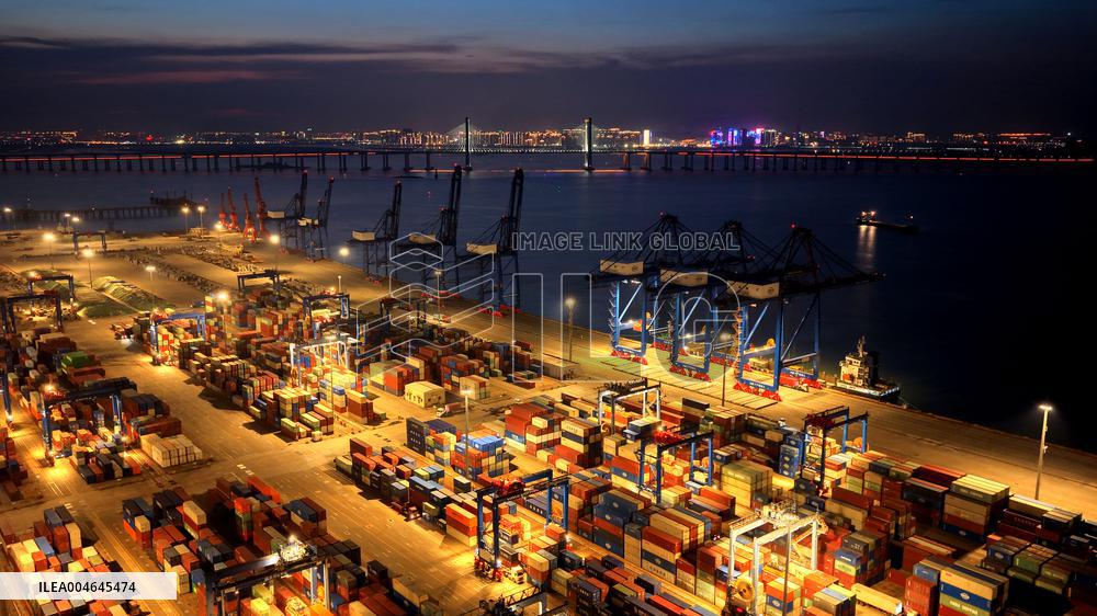 Quanzhou Port Shihu Port Area Container Trade