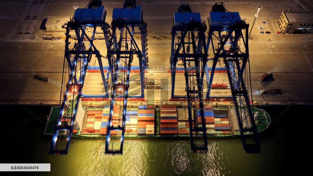 Quanzhou Port Shihu Port Area Container Trade