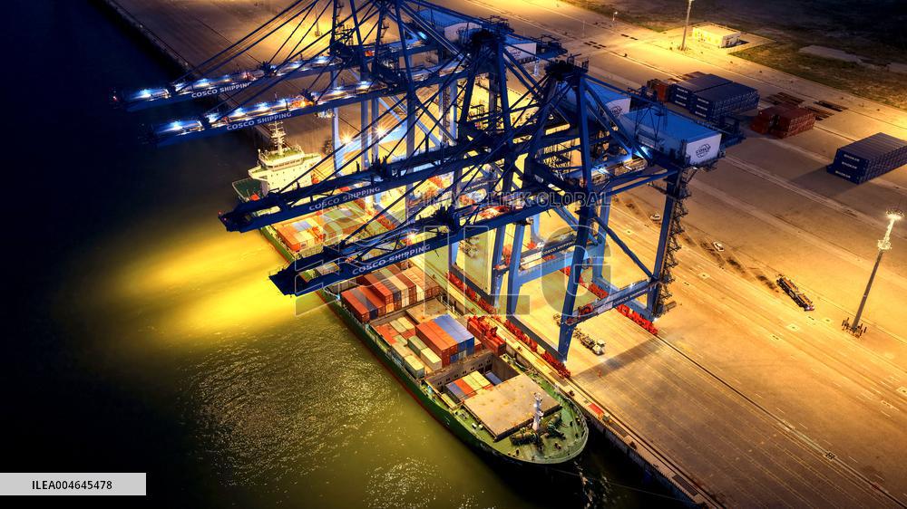 Quanzhou Port Shihu Port Area Container Trade