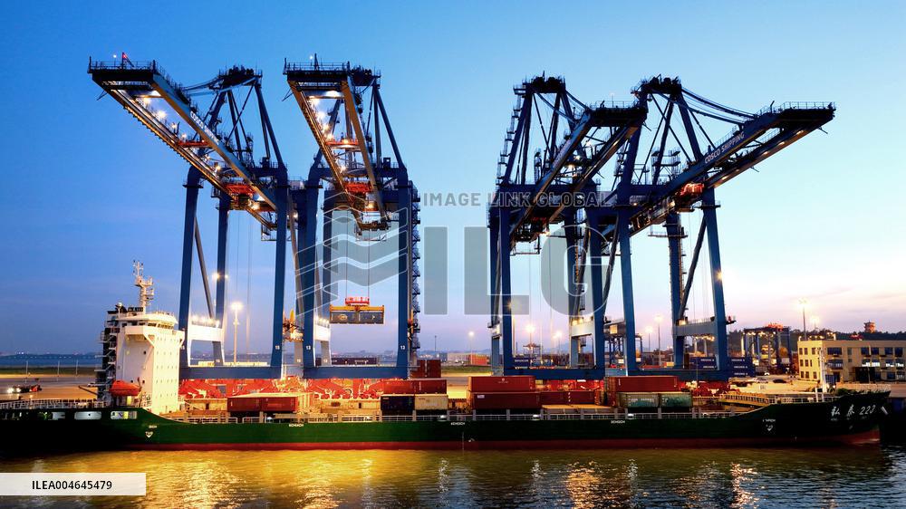 Quanzhou Port Shihu Port Area Container Trade