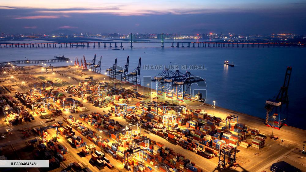 Quanzhou Port Shihu Port Area Container Trade