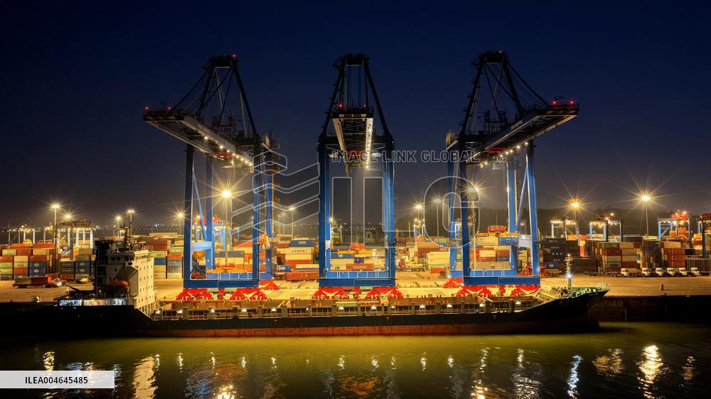 Quanzhou Port Shihu Port Area Container Trade