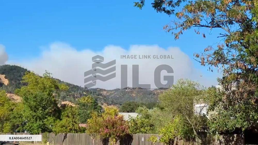 US: Pickett Fire Prompts Evacuations in Napa County, California