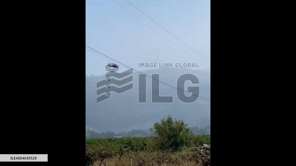 US: Pickett Fire Prompts Evacuations in Napa County, California 2