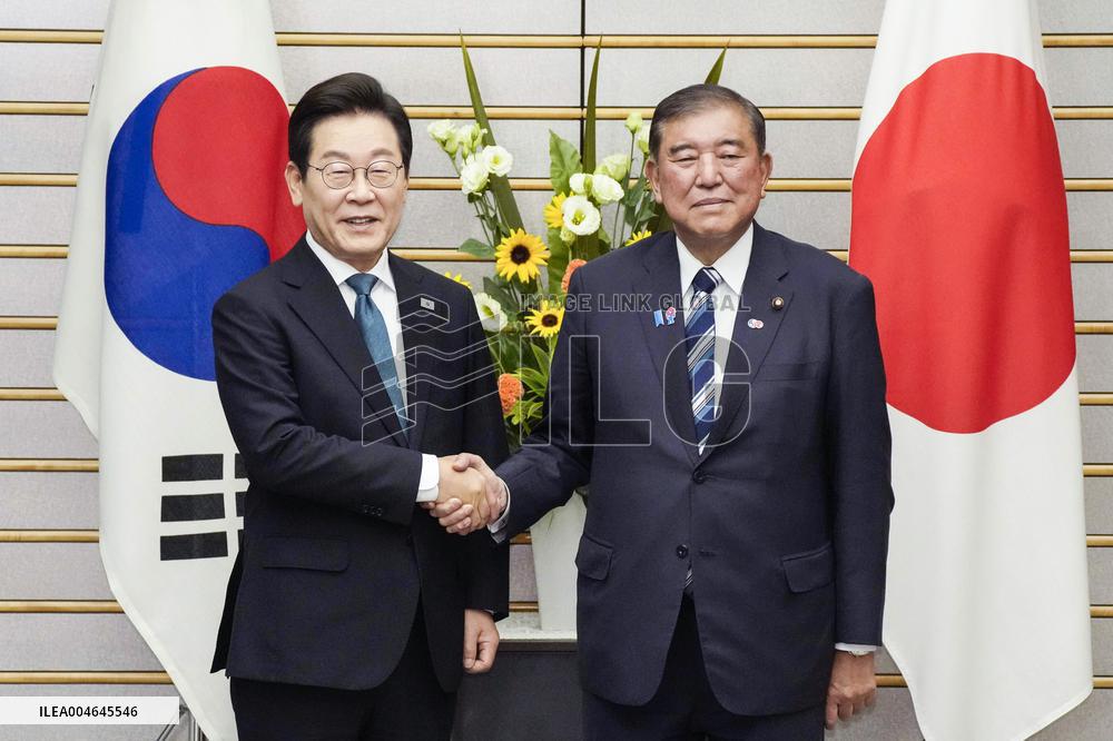 Japan, S. Korea leaders' talks