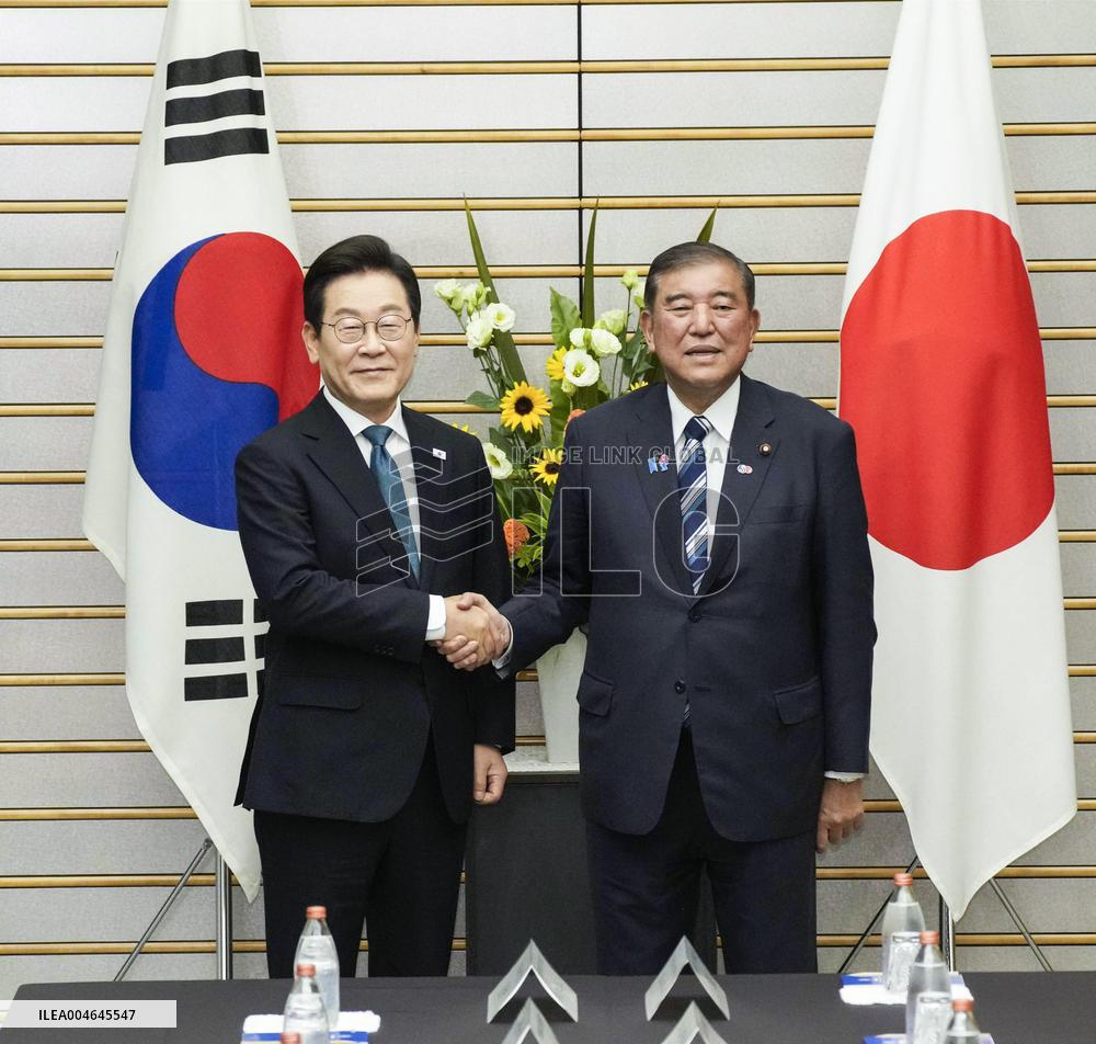 Japan, S. Korea leaders' talks