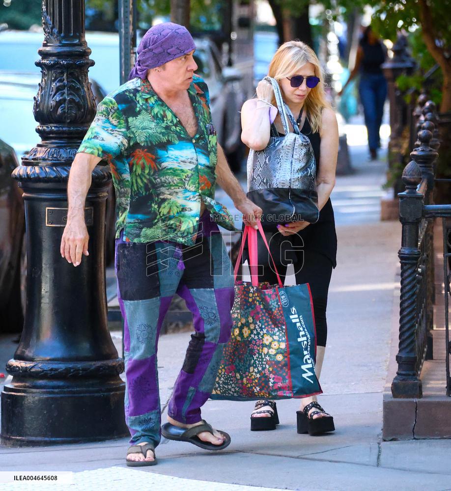 Steven Van Zandt out in New York - NYC