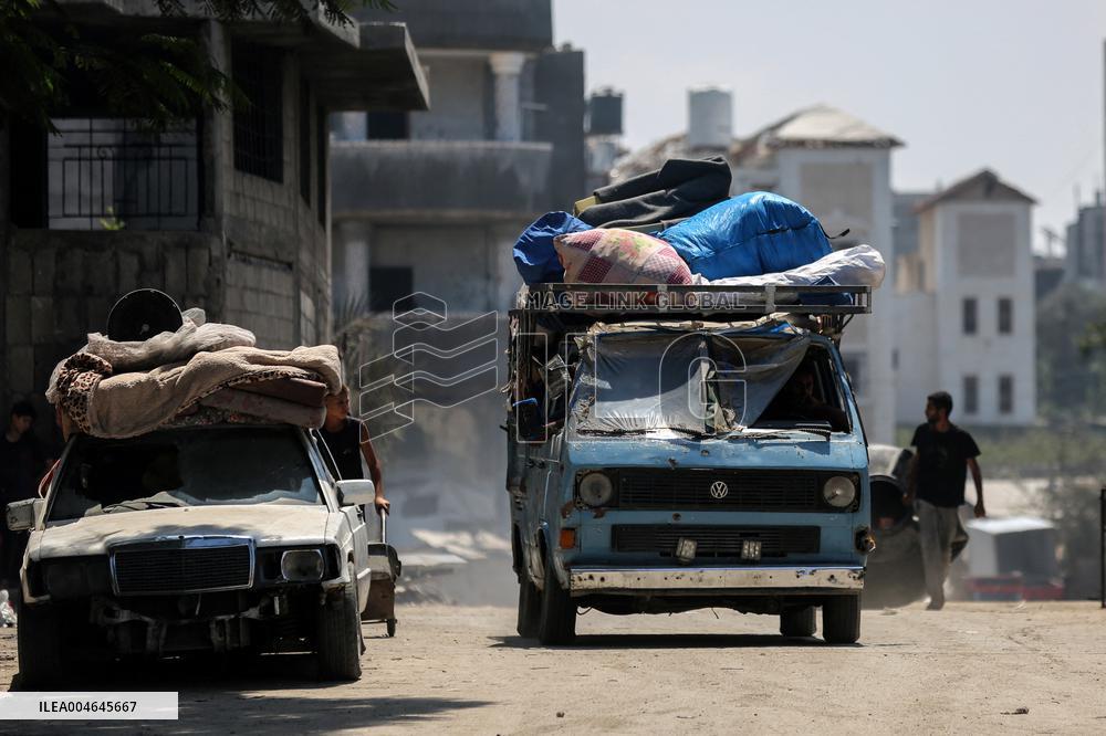 Gaza City Evacuation - Palestine