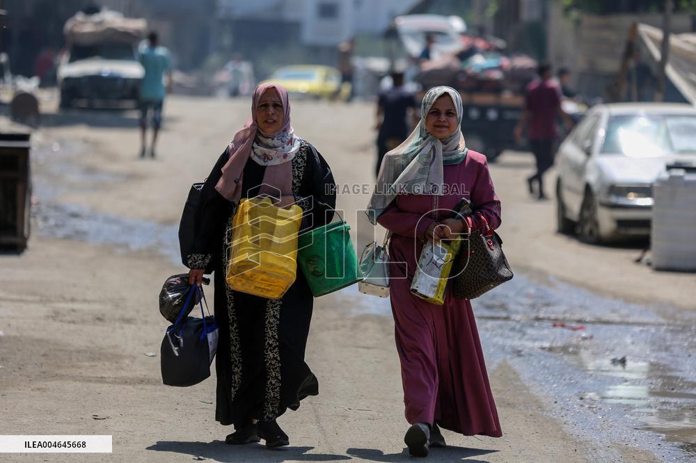 Gaza City Evacuation - Palestine