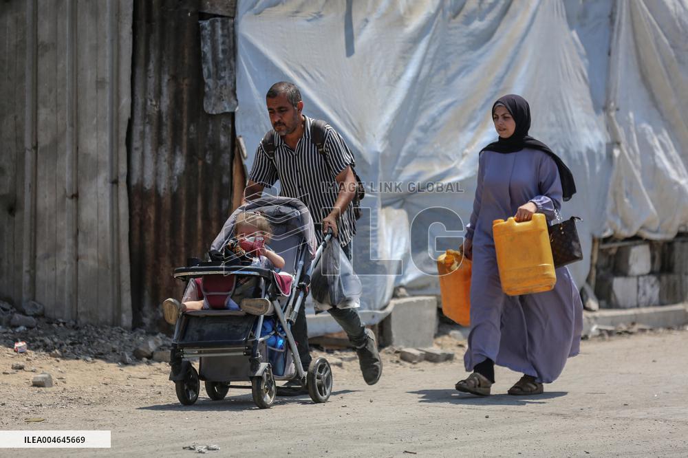 Gaza City Evacuation - Palestine