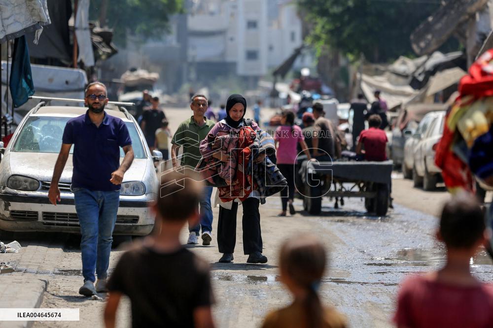 Gaza City Evacuation - Palestine