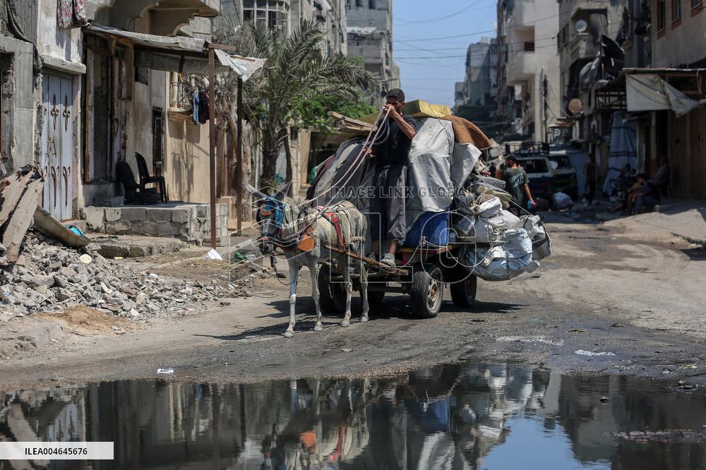 Gaza City Evacuation - Palestine
