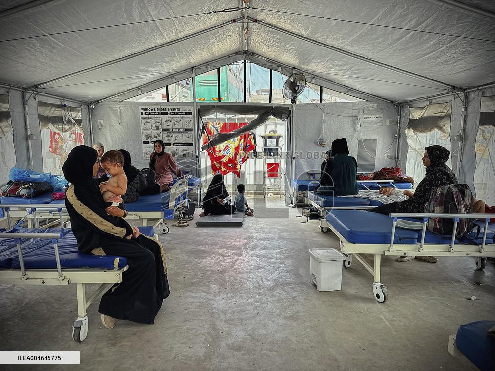 Gaza Children Skin Diseases - Khan Yunis