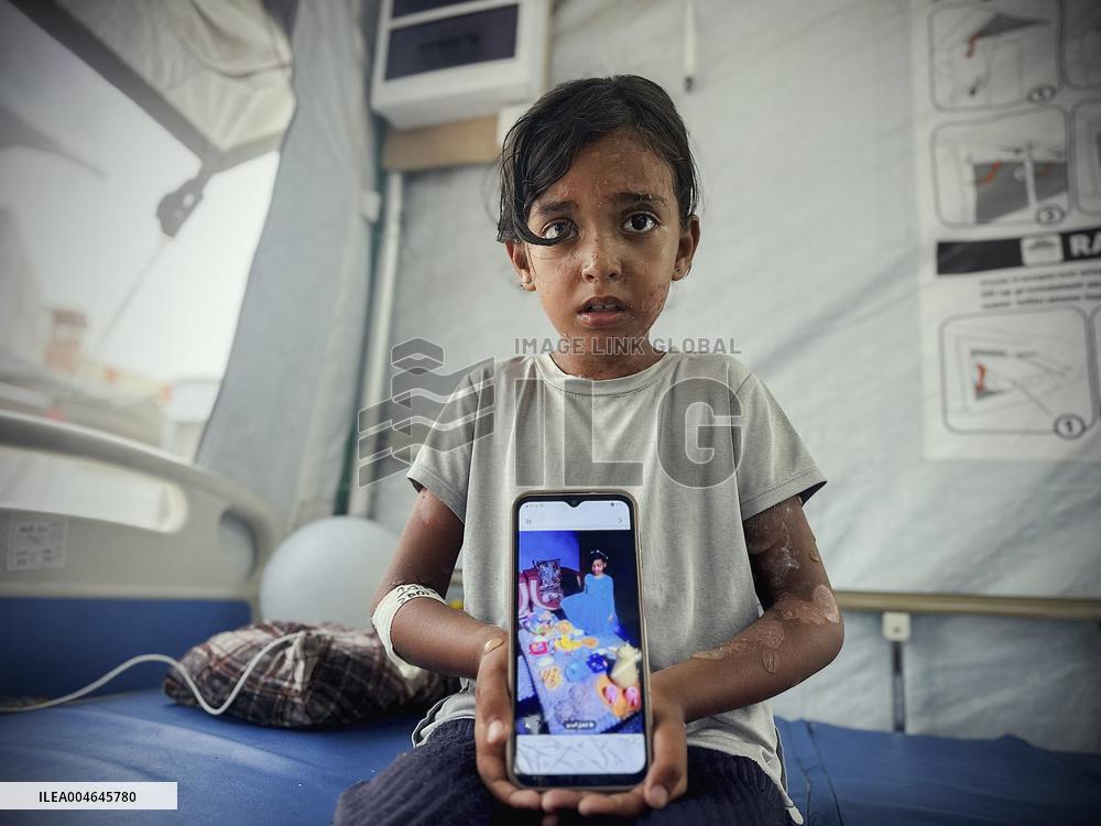 Gaza Children Skin Diseases - Khan Yunis